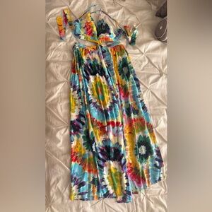 Papaya Multicolor Floral Dress